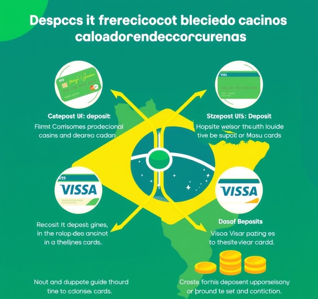 Passo a passo para depositar em cassinos online com cartão Visa ou Maestro